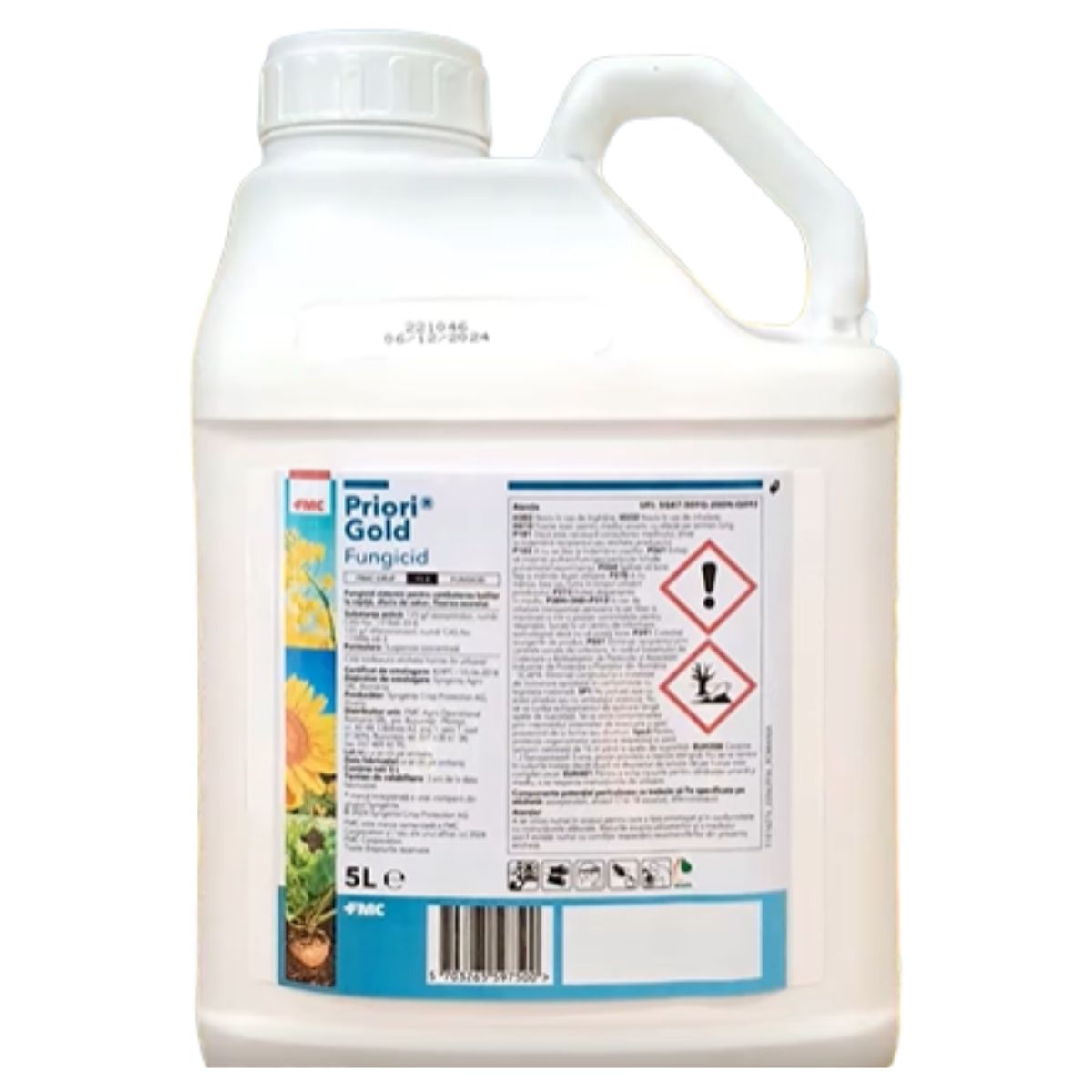 Fungicid sistemic pentru combaterea bolilor la rapiţă, sfecla de zahăr, floarea-soarelui, PRIORI GOLD 5 litri, 1, hectarul.ro