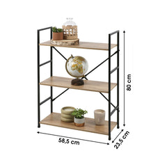 Etajera maro din otel si PAL melaminat 58,5 x 80 cm Colorado Urban Living