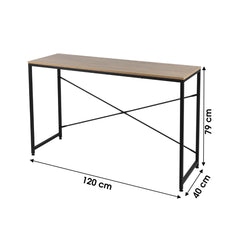 Consola maro din otel si PAL melaminat 120 cm Colorado Urban Living