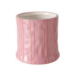 Suport decorativ pentru ghiveci, roz, din ceramica, Ø12,5 cm Nordica Boltze