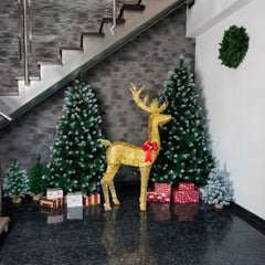 Brad Artificial 1,5 m cu aspect natural nins, conuri si suport - Albero MagicHome