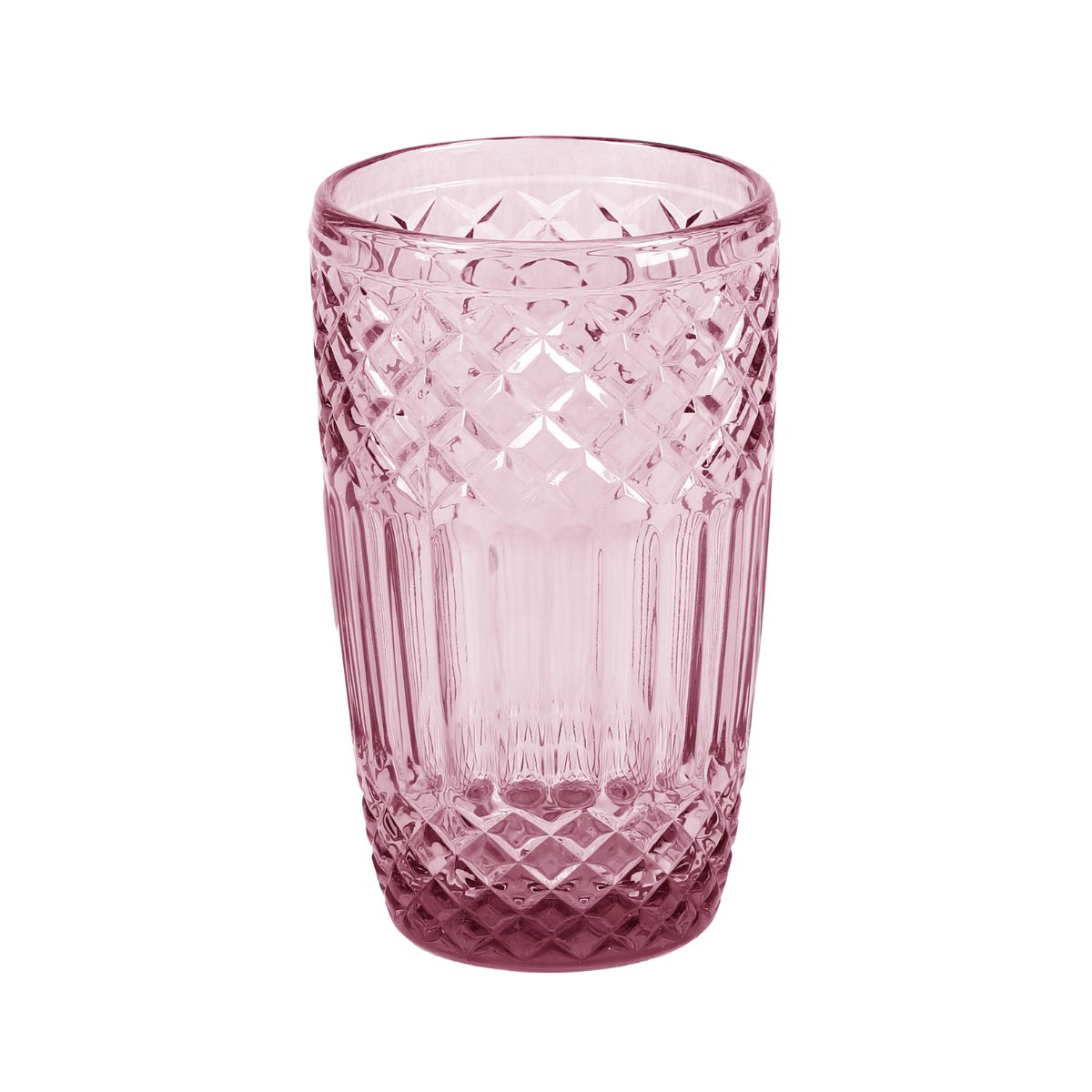 Pahar de apa 380 ml roz din sticla Vitra Urban Living, 1, hectarul.ro