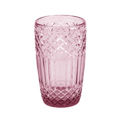 Pahar de apa 380 ml roz din sticla Vitra Urban Living