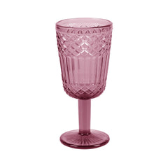 Pahar de vin 300 ml roz din sticla Vitra Urban Living