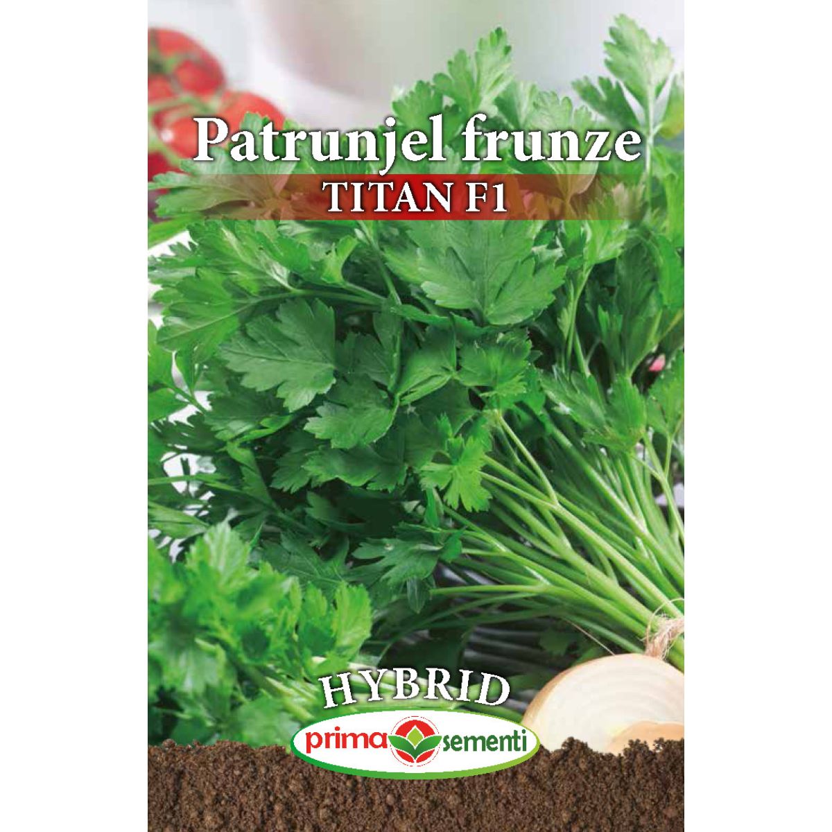 Seminte de patrunjel profesionale TITAN F1, 1,5 grame, Prima Sementi, 1, hectarul.ro