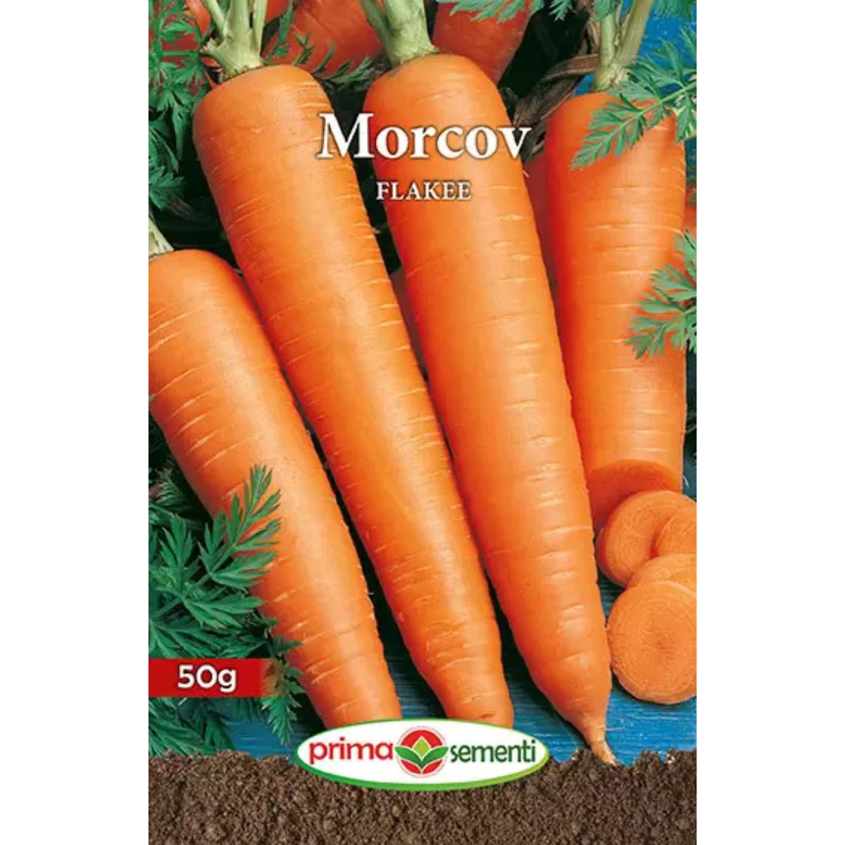 Seminte de morcovi FLAKKE 50 grame Prima Sementi, 1, hectarul.ro