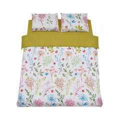 Lenjerie de pat din microfibra, pentru 2 persoane, 3 piese, albastru, King Size Mix assorted