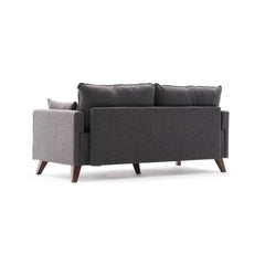 Canapea 2 locuri Bella Sofa - Anthracite