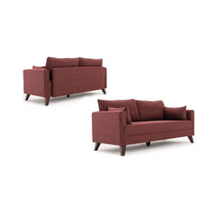 Canapea 2 locuri Bella Sofa - Claret Red