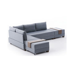 Coltar extensibil Fly Left - Blue