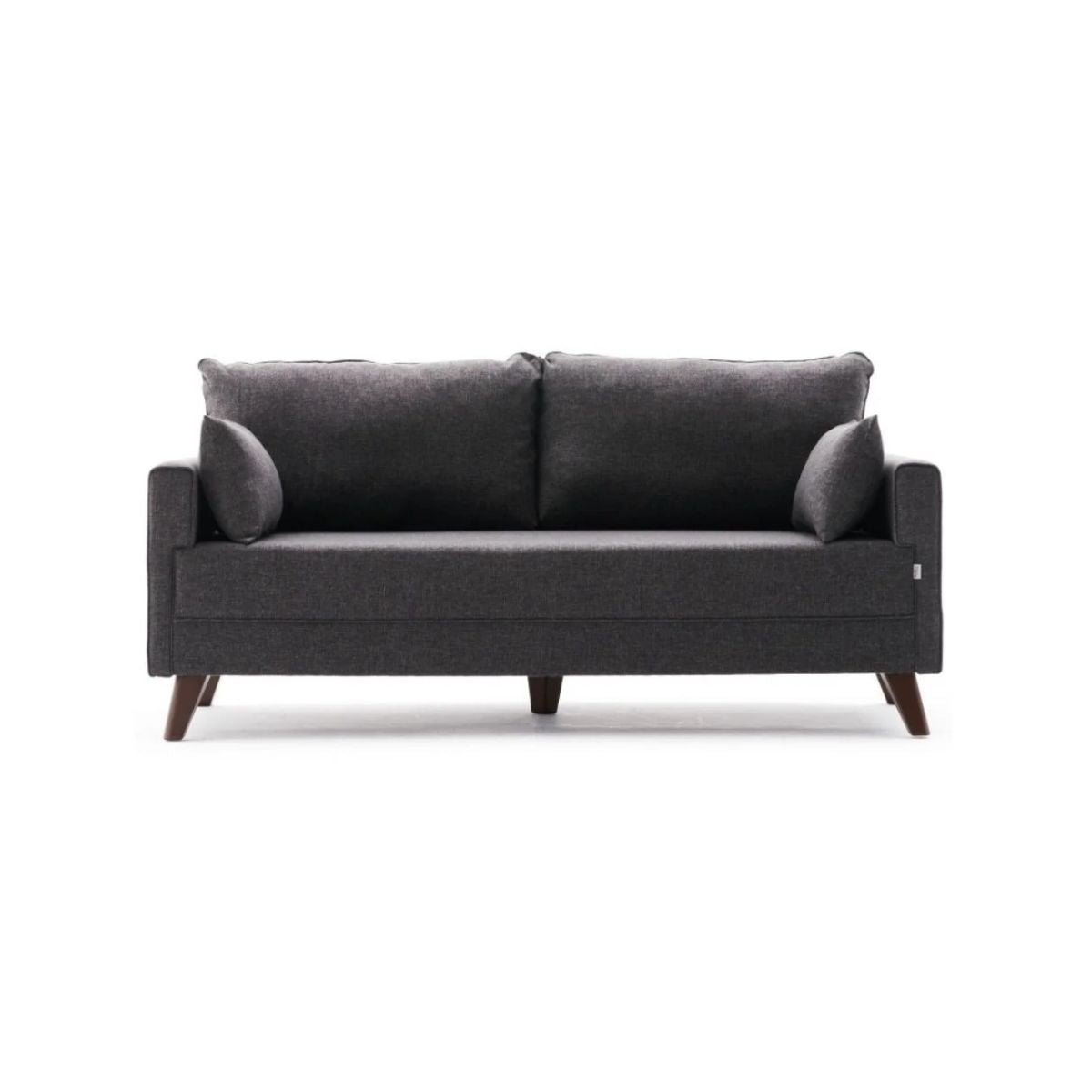 Canapea 2 locuri Bella Sofa - Anthracite, 1, hectarul.ro
