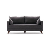 Hectarul - Canapea 2 locuri Bella Sofa - Anthracite