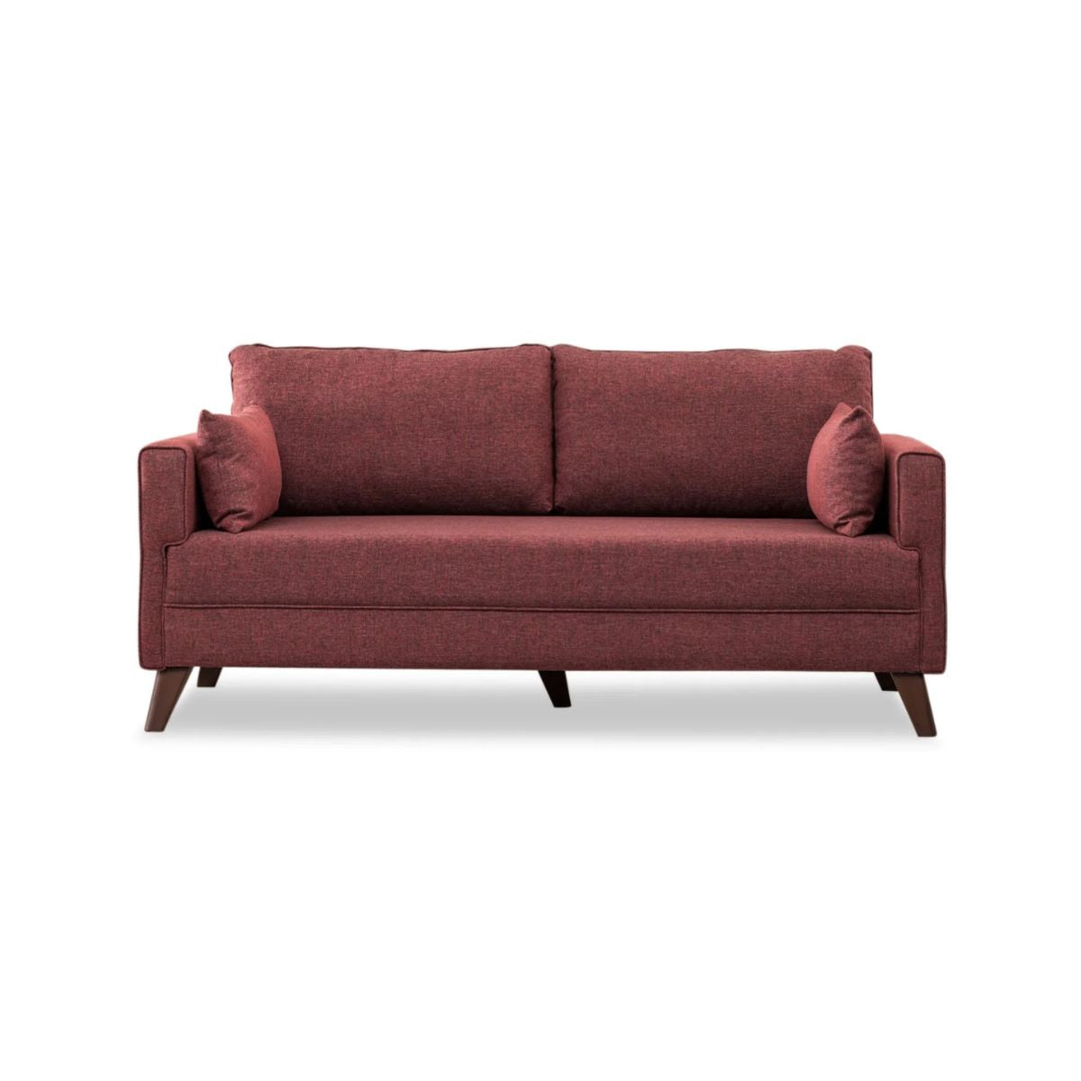 Canapea 2 locuri Bella Sofa - Claret Red, 1, hectarul.ro