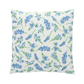 Hectarul - Perna de exterior cu flori albastre 49x49 cm, poliester, Esschert Design