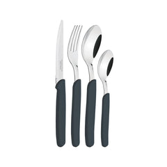 Set tacamuri 24 piese gri inchis Carmel Tramontina