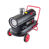 Hectarul - Încălzitor de ulei cu motorină/păcură ușoară 30 KW Red Technic RTNGO0122