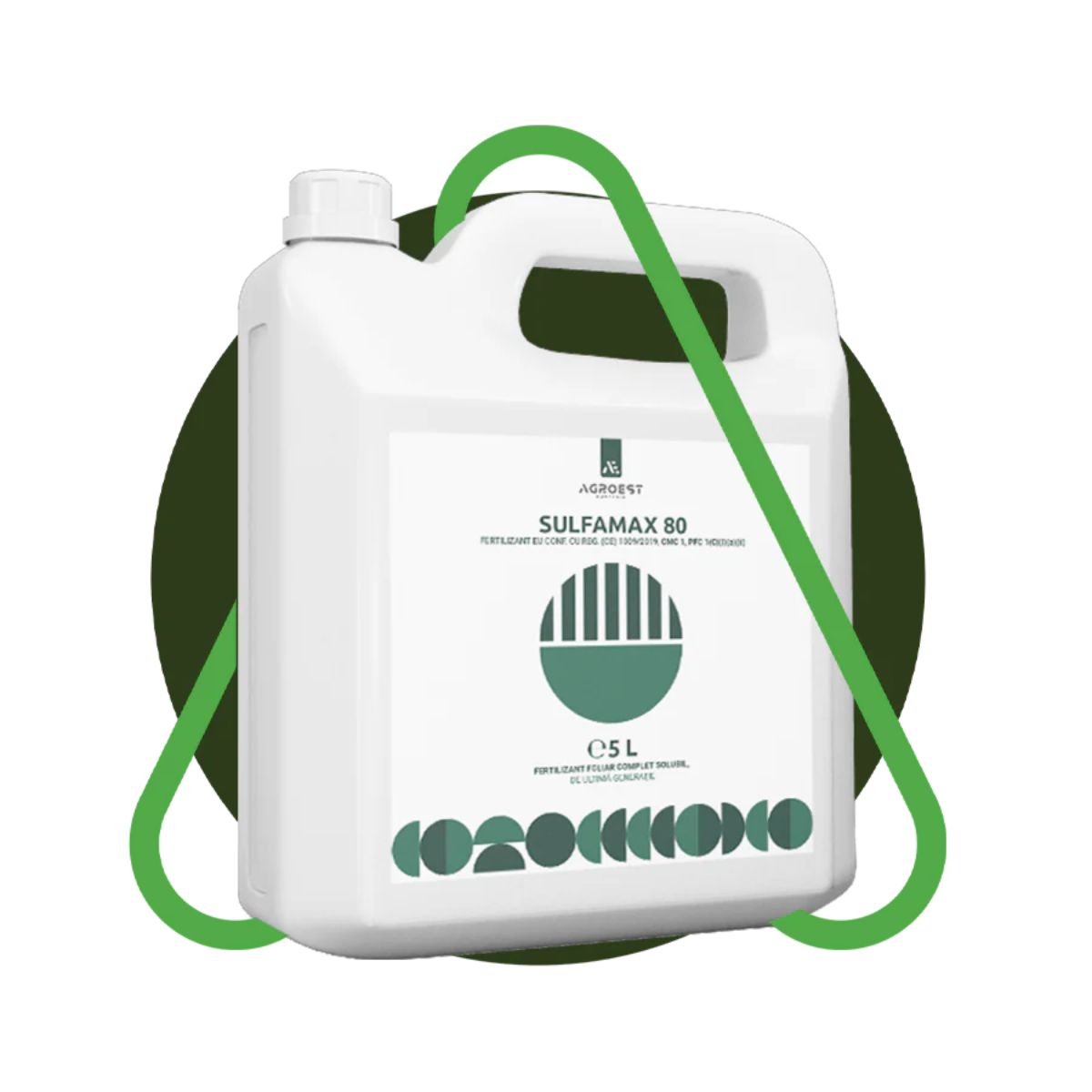 Fertilizant foliar cu un conținut ridicat de sulf, SULFAMAX 80 1L, 1, hectarul.ro