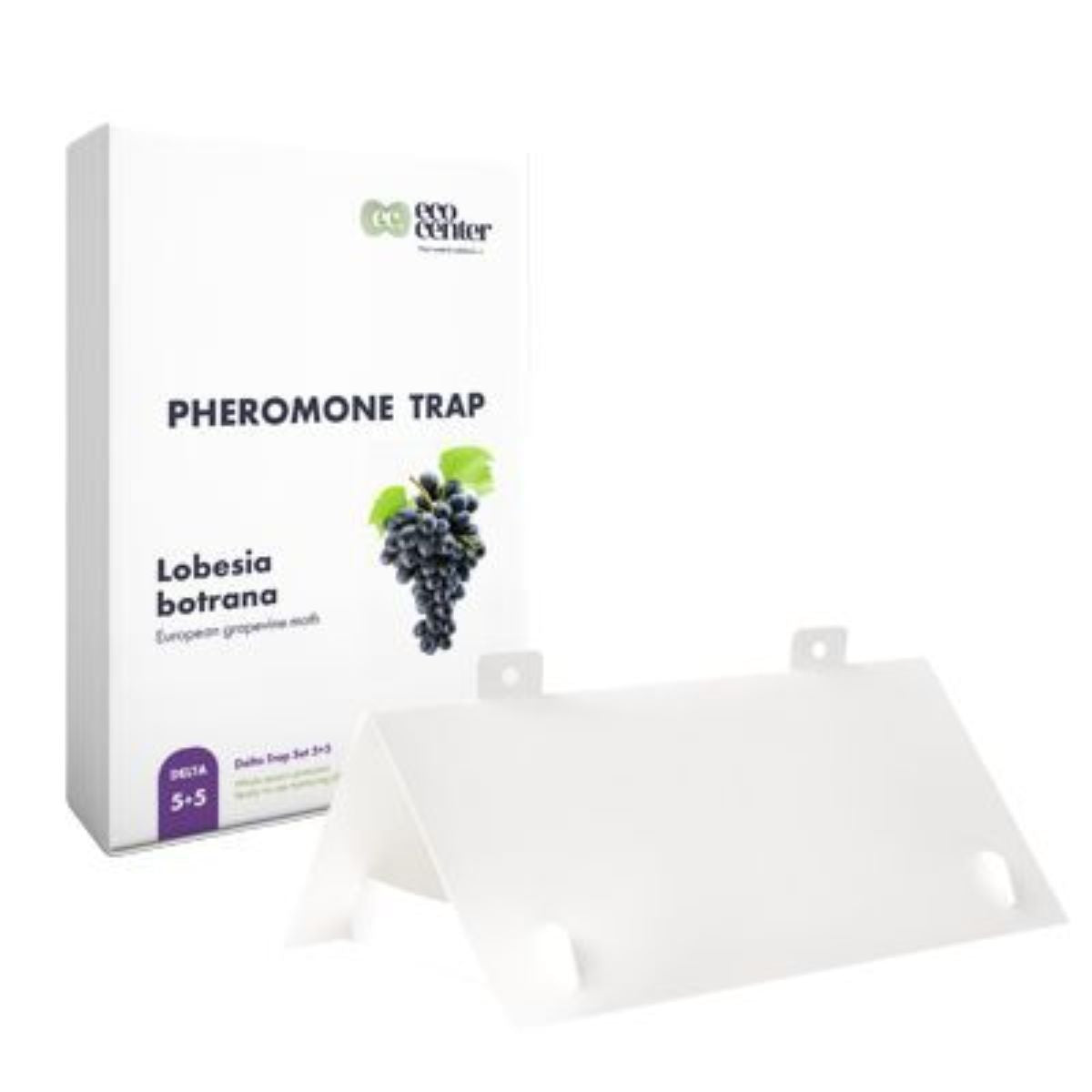 Capcana Delta Plastic pentru Lobesia botrana set 5+5, 1, hectarul.ro