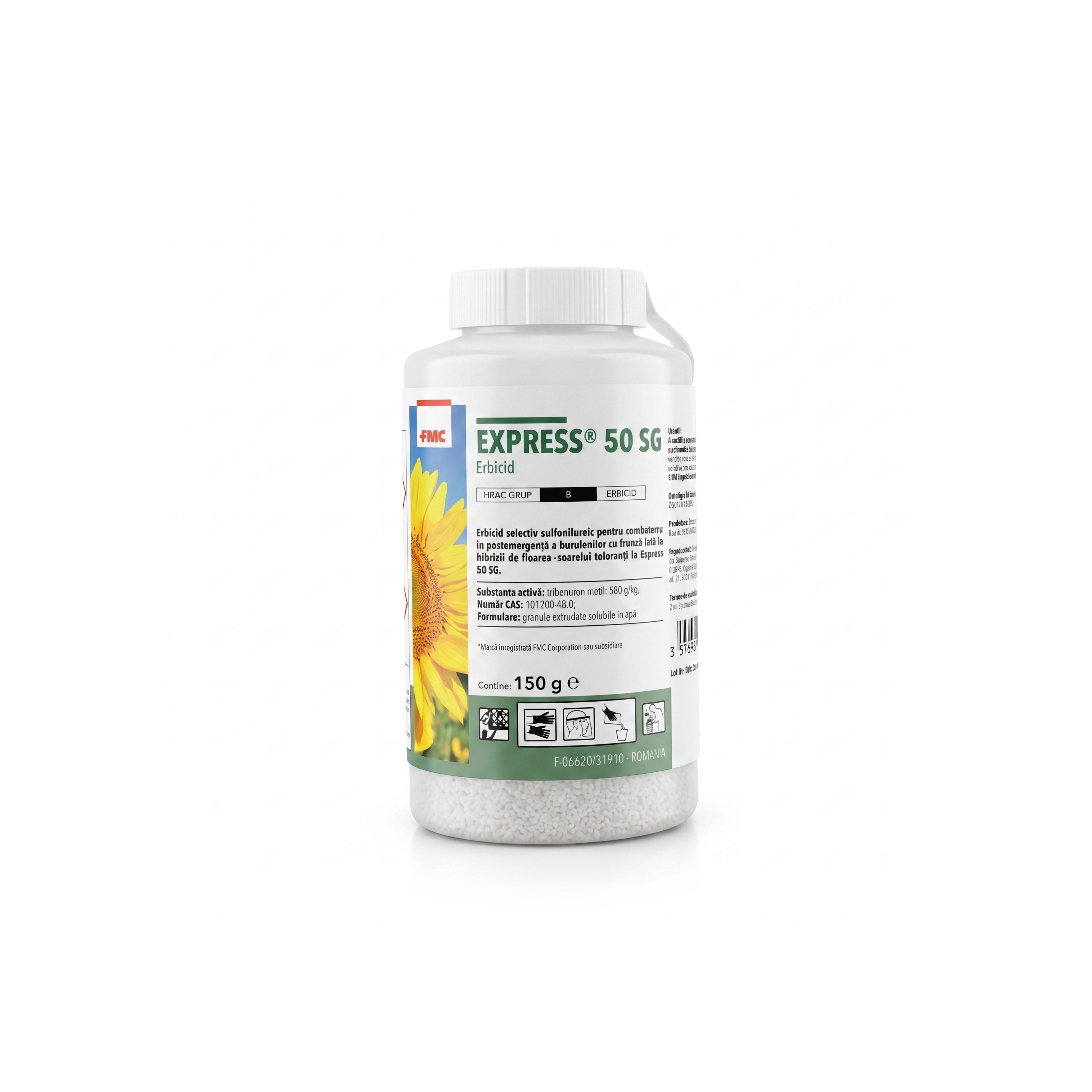 Erbicid Express 50 SG 150 g cu tribenuron-metil pentru hibrizi de floarea-soarelui toleranți Express, 1, hectarul.ro