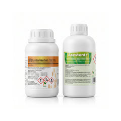 Erbicid Fundamentum 700 WG 150 g cu adjuvant Asystent 0,5 L pentru 5 ha cereale păioase