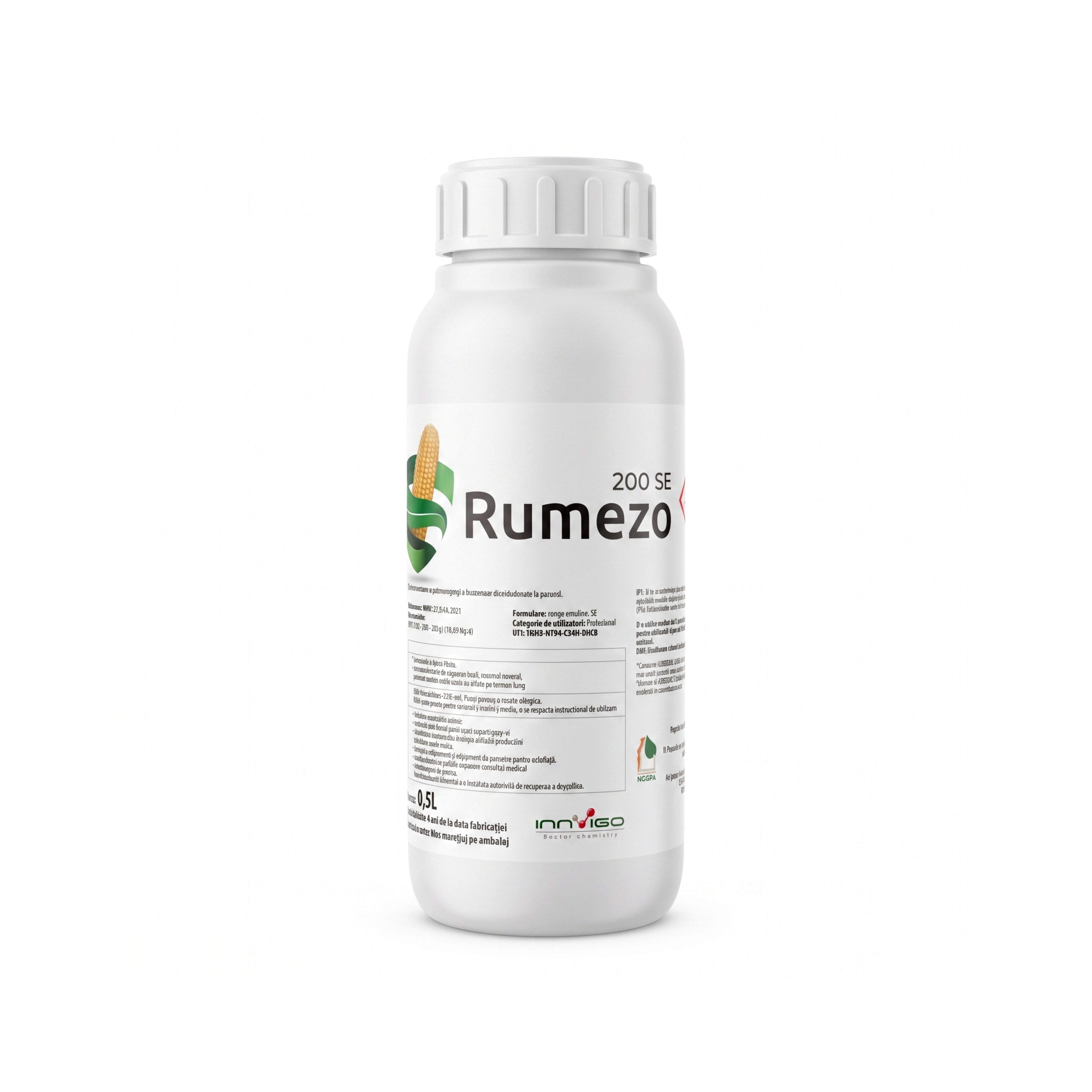 Erbicid Rumezo 200 SE 0,5 L cu mesotrionă 200 gL pentru buruieni dicotiledonate din porumb, 1, hectarul.ro
