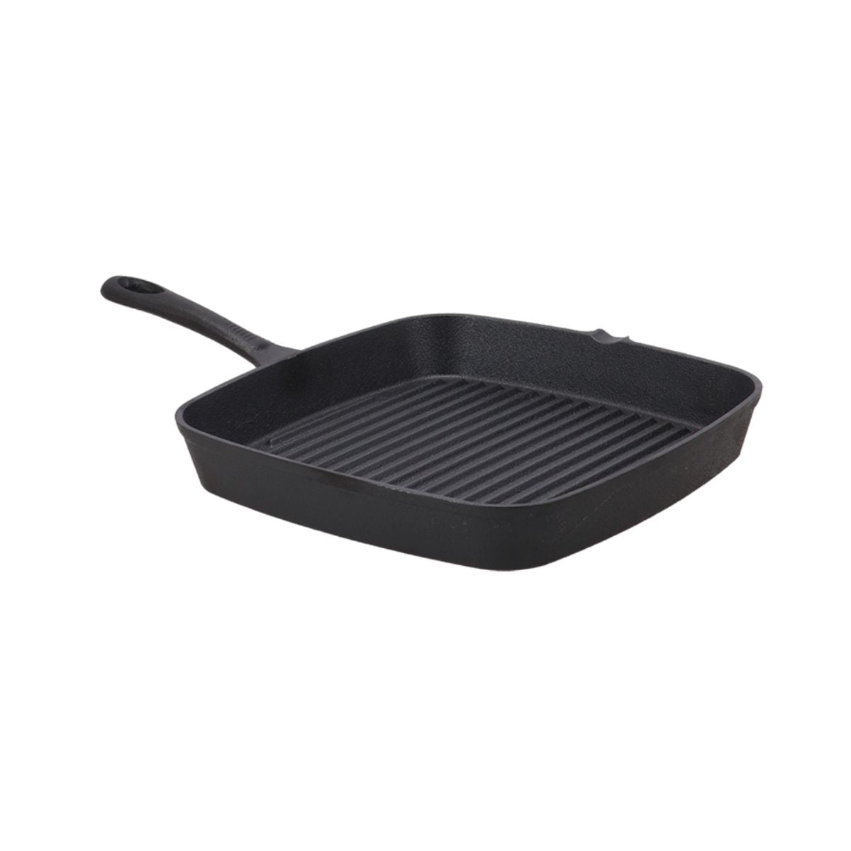 Tigaie-grill patrata pentru barbecue 23.8x23.8 cm din fonta Esschert Design, 1, hectarul.ro