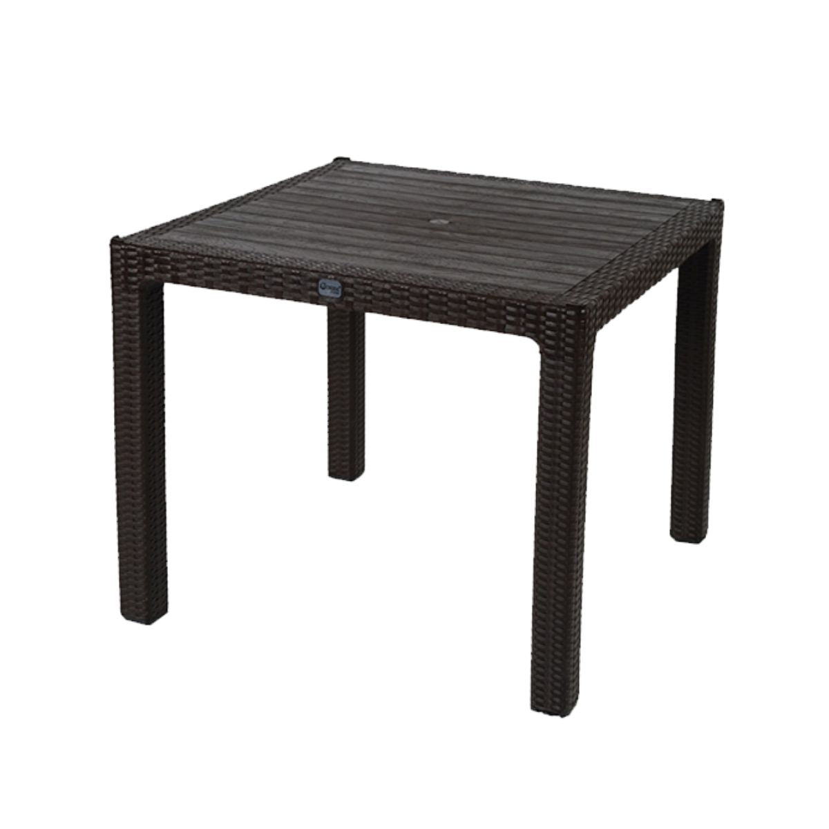 Masa gradina maro 90x90 CM, 1, hectarul.ro