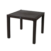 Hectarul - Masa gradina maro 90x90 CM