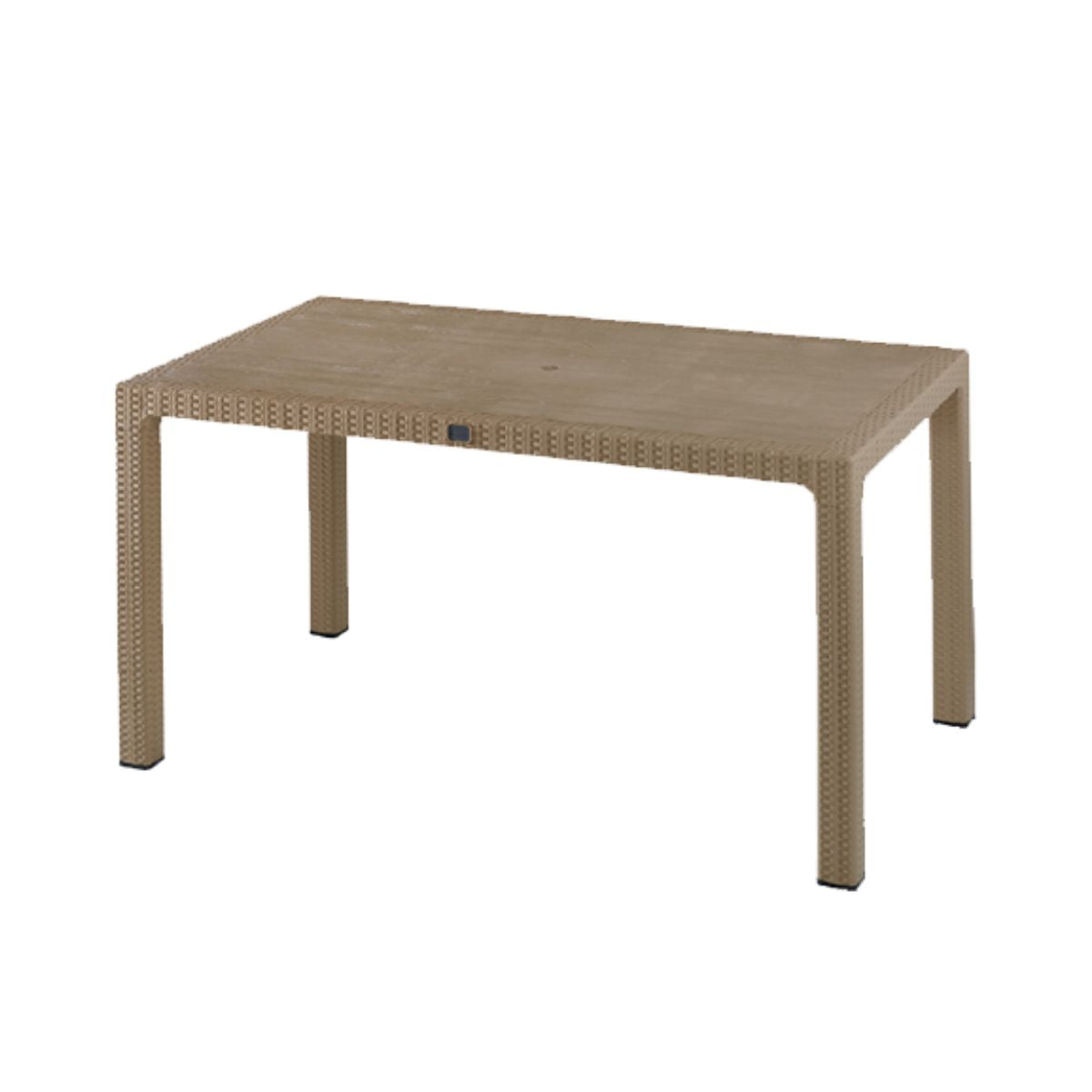 Masa gradina crem 90x150 CM, 1, hectarul.ro