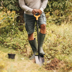 Cazma metalica ascutita Fiskars Solid, 1066716, 117 cm, 1.85 kg