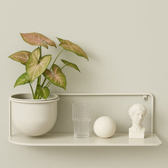 Raft bej metalic 55 cm Pluto Boltze