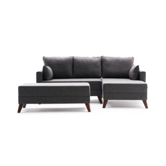 Coltar extensibil Bella Mini Corner Sofa Right - Anthracite