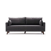 Hectarul - Canapea extensibila cu 3 locuri Bella Sofa Bed - Anthracite