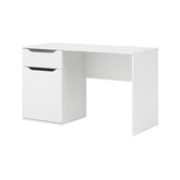 Hectarul - Birou alb din PAL melaminat 122x79x53 cm Fulya Ipar