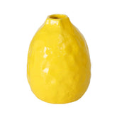 Hectarul - Vaza galbena ceramica 18 cm Zitronella Boltze