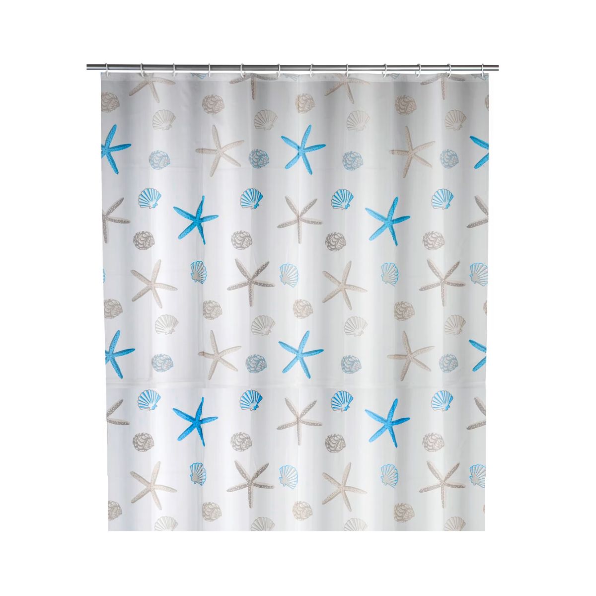 Perdea de dus din plastic 180x200 cm Bella Mare Wenko, 1, hectarul.ro