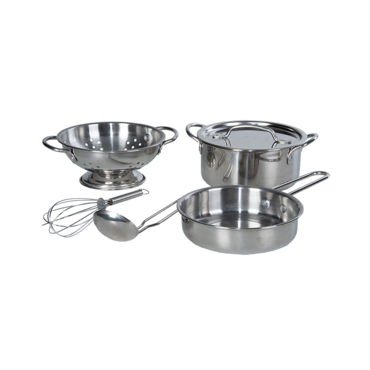 Set de joacă pentru copii, 6 piese, vase și ustensile de bucătărie Esschert Design, 1, hectarul.ro