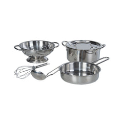 Set de joacă pentru copii, 6 piese, vase și ustensile de bucătărie Esschert Design