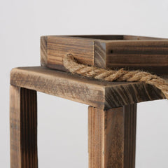 Felinar din lemn 14x14x28 cm Andra Boltze