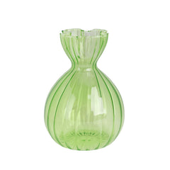 Vaza verde din sticla 11 cm Bonbon Cosy&Trendy