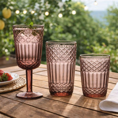 Pahar 300 ml roz din sticla Vitra Urban Living