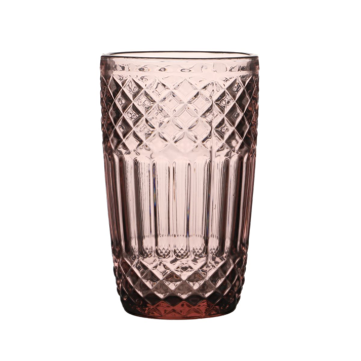 Pahar de apa 380 ml roz din sticla Vitra Urban Living, 1, hectarul.ro