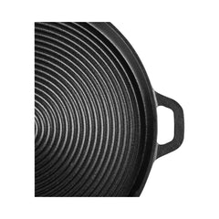 Tigaie tip grill Ø34 cm din fonta cu 2 manere Castora MagicHome