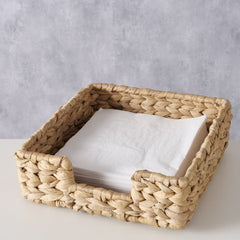 Suport de servetele 22x22x7 cm din fibre naturale Cado Boltze