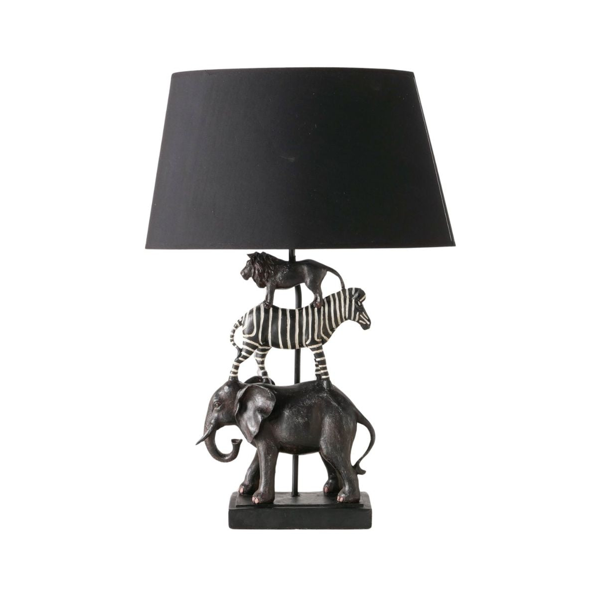 Veioza 64,5 cm neagra din polirasina si plastic Zumo Boltze, 1, hectarul.ro