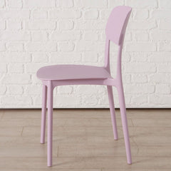 Scaun de bucatarie lila pastel din plastic Primus Boltze