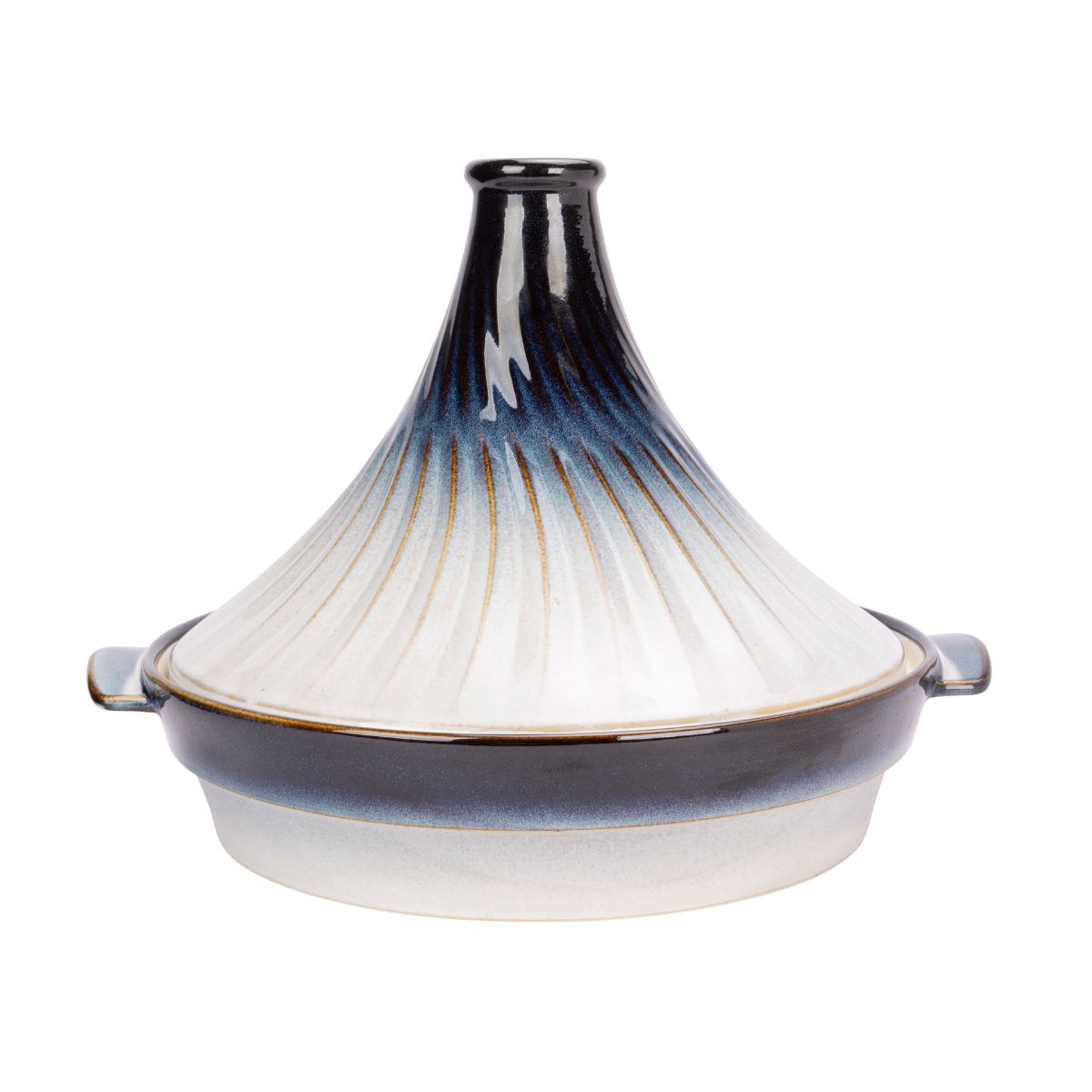 Vas de copt Tajine alb/albastru Ø32 cm Nora Cosy&Trendy, 1, hectarul.ro