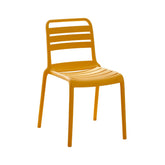 Hectarul - Scaun terasa/gradina galben-mango din polipropilena Valencia Haro