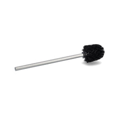 Perie de toaleta cu maner din inox și cap curatare negru, Ø 7,5 x 39,5 cm, Zeller