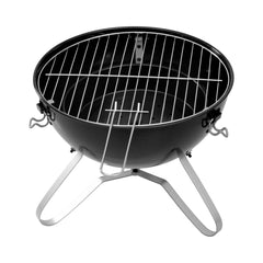 Gratar cu capac, pe carbuni, Strend Pro Niko BBQ, Ø37 cm, otel vopsit, portabil